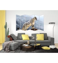 BEYAZ LEOPAR MDF TABLO-3491 MODEL-B