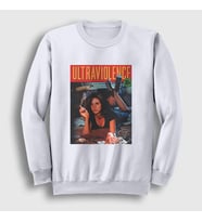 Presmono Unisex Beyaz Pulp Fiction Lana Del Rey Sweatshirt 410487tt