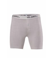 Likralı Uzun Erkek Boxer Gri - 1114A