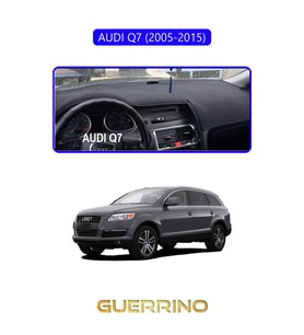 AUDI Q7 (2005-2015)TORPİDO KORUMA HALISI MAVİ KENAR
