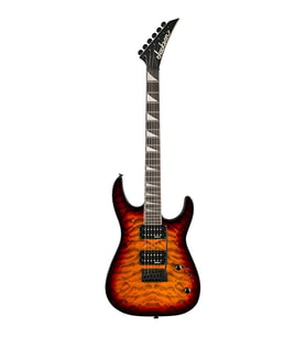 Jackson 2910231582 JS20 Dinky DKQ 2PT Elektro Gitar (Transparent Tobacco Burst) Egzotik Klavye Klasik Tobacco Burst ve Yüksek Çıkışlı Jackson Manyetikler