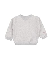 Civil Baby Keep Smiling Etiketli Basic 6-18 Ay Sweatshirt - Gri