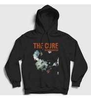 Presmono Unisex Siyah Disintegration The Cure Kapüşonlu Sweatshirt 452237tt