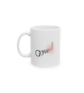 Güzel Kadın Yazılı Minimal Kelebek Tasarımlı Porselen Kahve Kupası 330 ml KF16032617