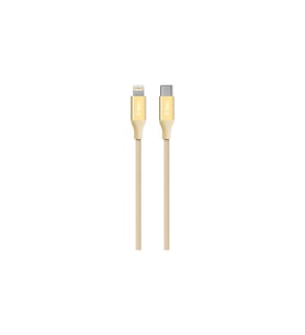 Ttec 2DK41A AlumiCable USB-C - Lightning Hızlı Şarj Kablosu 150 cm Altın