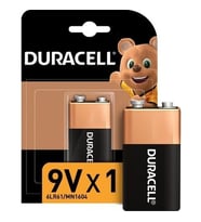 Duracell Pil 9V Kart Pil
