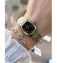 Daniel Klein Vintage Seri Küçük Kasa 2 Yıl Garantili 3 Atm Kadın Kol Saati+Bileklik BFF.14117.8 (Sarı)