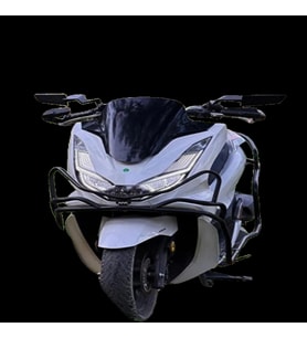 Honda Pcx 125 H2 Kanat Ayna Katlanır Naked Model Tam Uyumlu Siyah