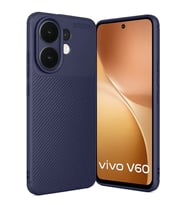 Newface Vivo V60 5G Auto Focus Karbon Kapak - Lacivert