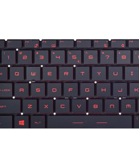 MSI GF65 Thin 9SD-005XTR Klavye Işıklı Kırmızı Tuş