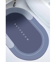 Süper Su Emici Kaymaz Tabanlı Banyo Paspası ( 40x60 )cm