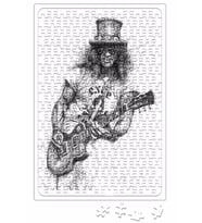 Guitarrista Slash Puzzle 240 Parça Yapboz