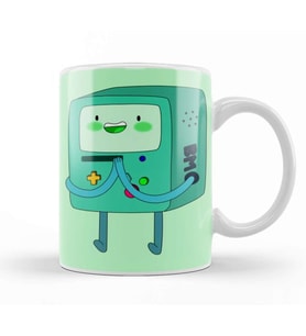 Adventure Time Bmo 07 Kupa Bardak Porselen
