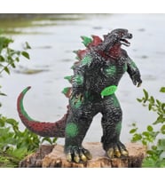Gerçekçi Görünümlü Özel Dokulu Godzilla vs. Kong Giant Godzilla Ejderha Figür Oyuncak 35 cm. Model A