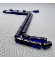 Erkan ÇUBUKÇU Usta İşçilikli 6.5x10.5mm Kesme Sıkma Kehribar Tespih