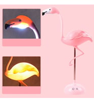 Ledli Dokunmatik Flamingo Lamba