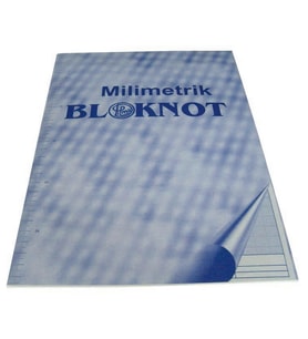 DİLMAN MİLİMETRİK BLOK A4 MAVİ