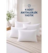 4'lü Antialerjik Silikon Yastık