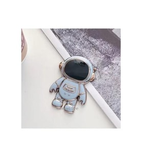 Astronot Telefon Tutucu Eğlenceli Tasarım Dikey & Yatay Kullanım Maske Şarj Standı Kompakt ve Pratik