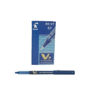 Pilot Hi-Tecpoint İğne Uçlu 0.7 MM Mavi Roller Kalem (12 Li Paket)