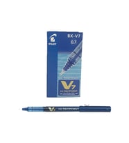 Pilot Hi-Tecpoint İğne Uçlu 0.7 MM Mavi Roller Kalem (12 Li Paket)