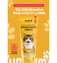 Yumyum İlk Prebiyotik İçerikli Tüy Dökülme Engelleyici Tüy Yumağı Ve Kusma Önleyici Multivitamin Ked