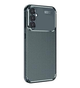 Galaxy A56 Kılıf Auto Fus Karbon Kapak - Koyu Yeşil