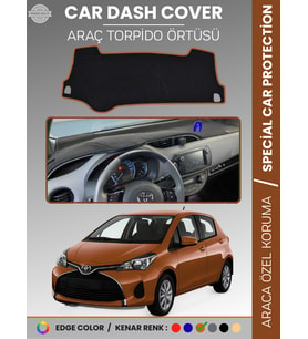 TOYOTA YARİS (2014-2019) Torpido Örtüsü Ön Panel Koruma Tam Uyum Çatlamayı Önler