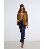LCWAIKIKI Classic Siyah Flare Kadın Jean Pantolon