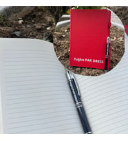 Kişiye ve Kurumlara Özel Baskılı Defter + Kalem