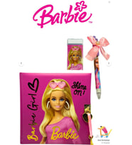Barbie Lisanslı Hatıra Defteri & 0.7 Versatil-Silgi set