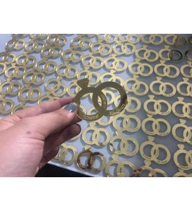 Yüzük Şeklinde Magnet Nikah Şekeri - Nişan Şekeri - Söz Şekeri - Düğün Magnet - Nişan Magnet - Söz Magnet - Yenidoğan Magnet - Doğum Magnet - Yaş Magnet 7cm