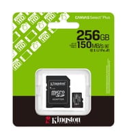 256GB KINGSTON MICROSD CANVAS PLUS A1 SDCS3/256GB