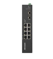 HIKVISION 8port DS-3T0510HP-E/HS GIGABIT 2-SFP YÖNETİLEMEZ 120W POE SWITCH