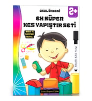 Okul Öncesi EN SÜPER Kes Yapıştır Seti (Laminasyonlu)