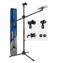 Lastvoice MS06-SHM03 Mikrofon Standı ( Ayağı ) + Shock Mount
