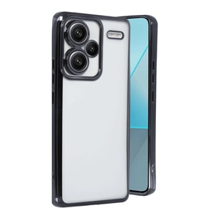Xiaomi Redmi Note 13 Pro Plus Kılıf Kamera Korumalı Lensli Silikon - Siyah
