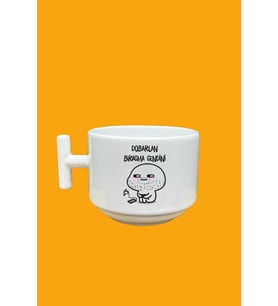 Dobarlan Bıragma Gendini Baskılı Mood T Kupa Fincan