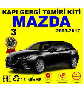 *Premium* Mazda 3 2003-2017 Kapı Gergisi Tamir Plastiği (4Kapı)