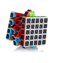 1 PCS 5X5 QY SPEED CUBE 5X5 CORBON FİBER CUBE 1ADET VIP 5X5 ZEKA KÜPÜ 5X5 HIZ KÜPÜ 5X5 RUBİKS CUBE