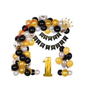 Yeni 1 Yaş Doğum Günü Balon Zinciri