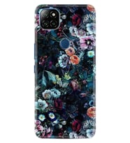 Casper E30 F20 X20 Kılıf Desemli Silikon Great Flowers 1304