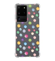 PrintiFy Samsung Galaxy S20 Ultra Uyumlu Water Color 6 Baskılı Şeffaf Köşe Korumalı Antişok Kılıf