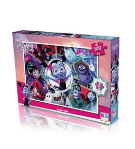 VP714 Vampirina 100 Parça Çocuk Puzzle -KS Puzzle