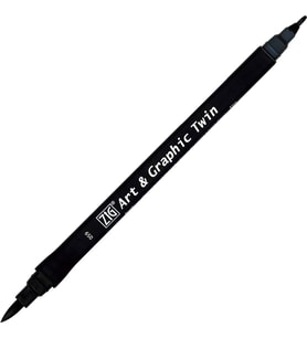 Zig Art & Graphic Twin Marker Çizim Kalemi 59 Hookers Green 