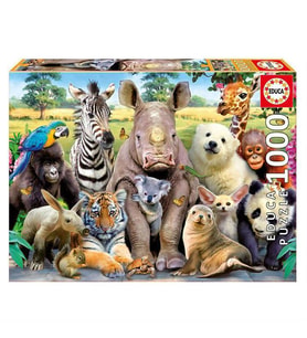 Educa Puzzle 1000 Parça Its A Class Photo 15517