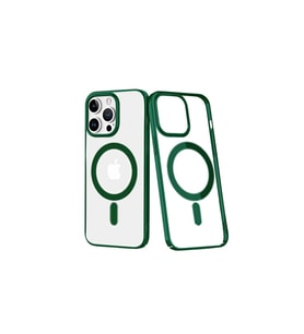 Apple iPhone 14 Pro Kılıf Element Magneticsafe Sert Kapak - Köknar Yeşili
