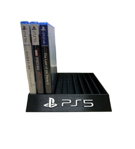 PS5 Oyun Standı – PlayStation 5 Disk Oyunları İçin Şık ve Dayanıklı Stand