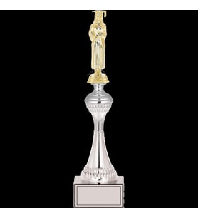 ODAK KUPA - Figürlü Kupalar - Mezuniyet Kadın Figürlü Kupalar FG-030 A - 37 cm