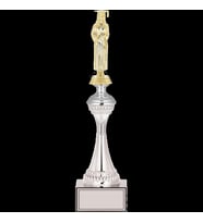 ODAK KUPA - Figürlü Kupalar - Mezuniyet Kadın Figürlü Kupalar FG-030 A - 37 cm